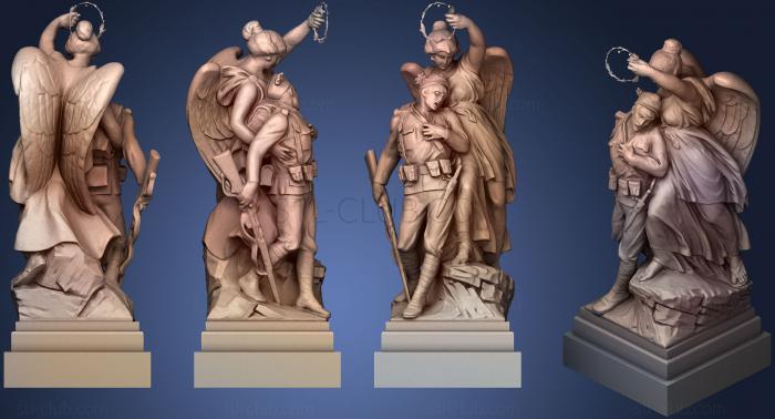 3D model Statue 102 (STL)